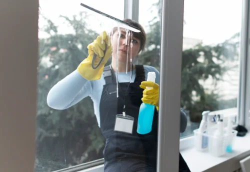 Nettoyage de vitres intérieures et extérieures au Béage